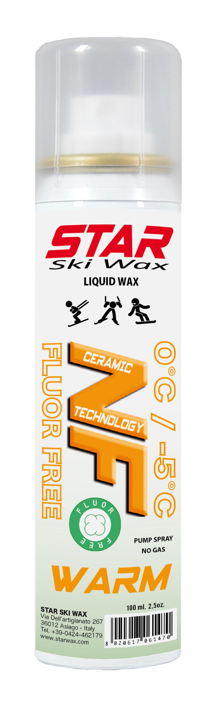 Star Ski Wax NF Spray warm 100ml