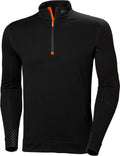 Helly Hansen LIFA Merino 75107 – funkční triko se zipem, černé