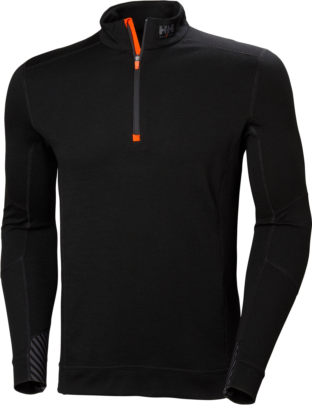 Helly Hansen LIFA Merino 75107 – funkční triko se zipem, černé