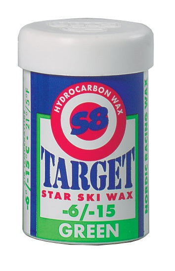 Star Ski Wax S8 Target Stick green 45g