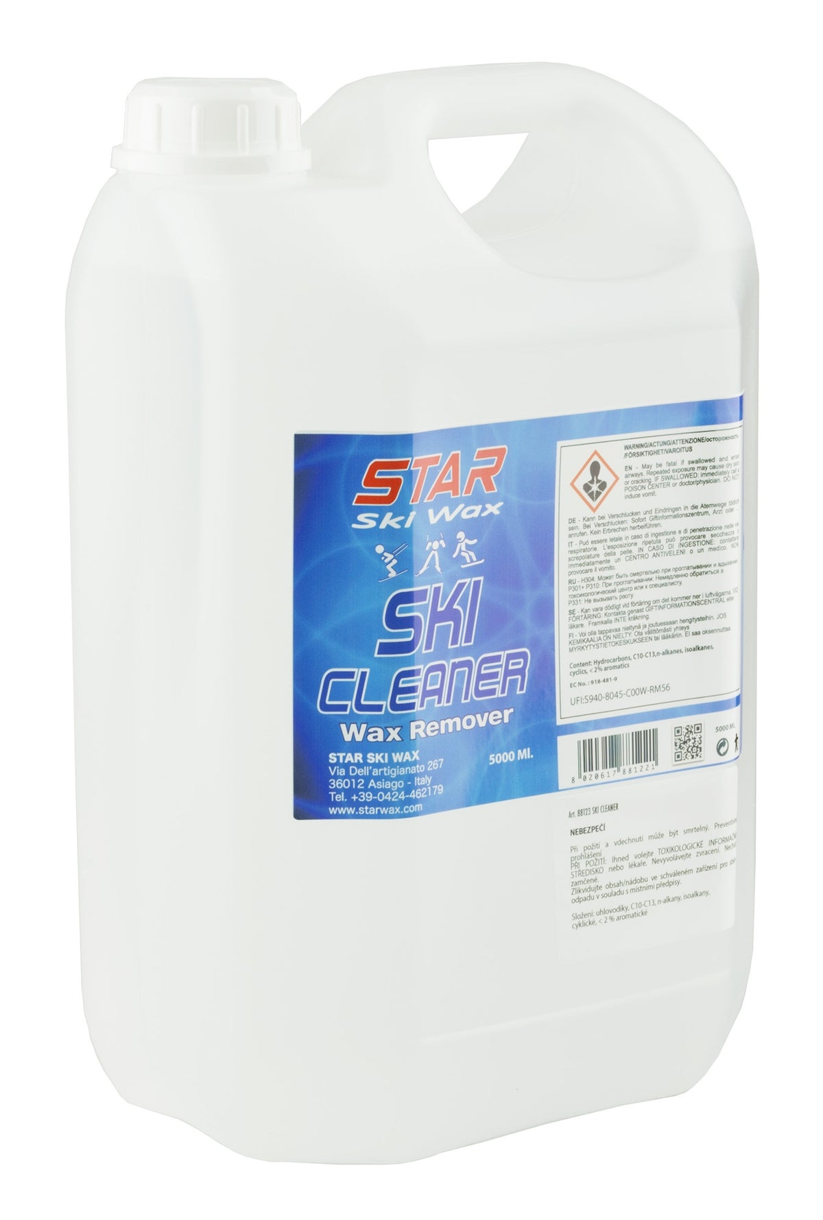 Star Ski Wax Ski Cleaner 5L