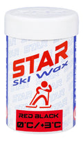 Star Ski Wax Stick red black 45g